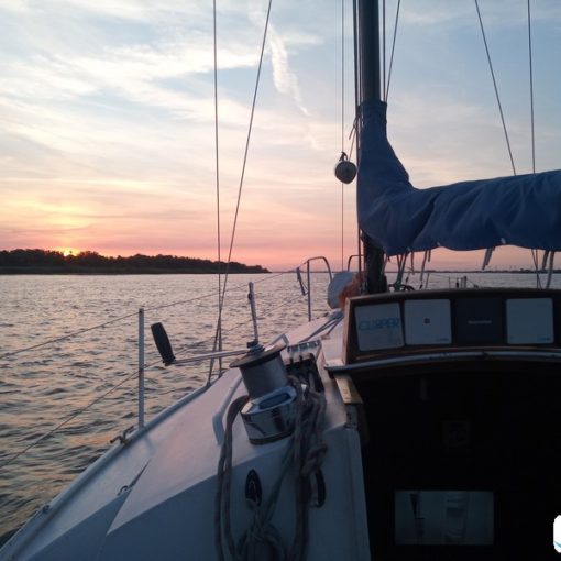 letzten Meilen auf der Elbe