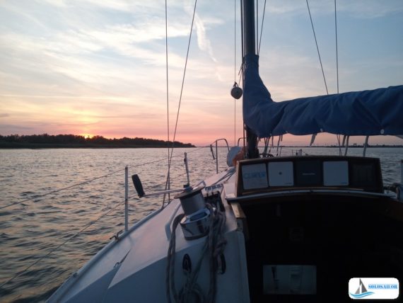 letzten Meilen auf der Elbe